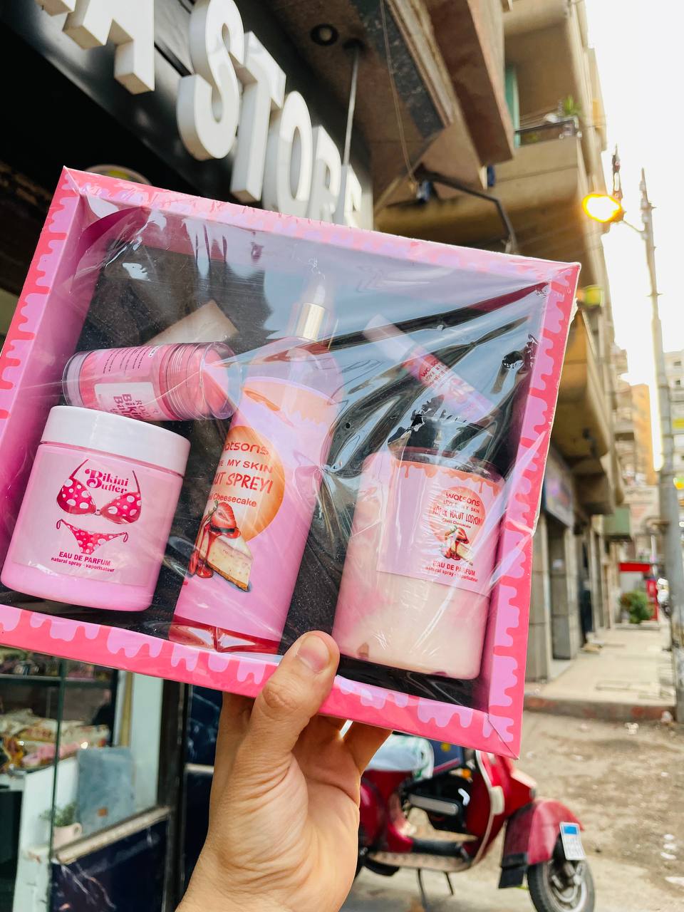 بوكس تشيز كيك 5في واحد ❤️❤️🔥🔥🔥🍰🍰🍰🍰