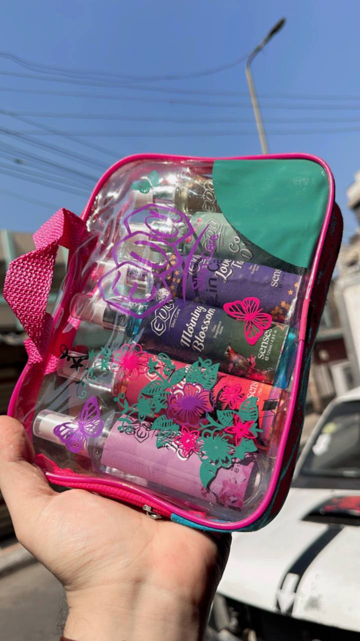 الجديد اوي شنطه سبلاش ايفا ٦ قطع باحلي روايح ب٨٥ج