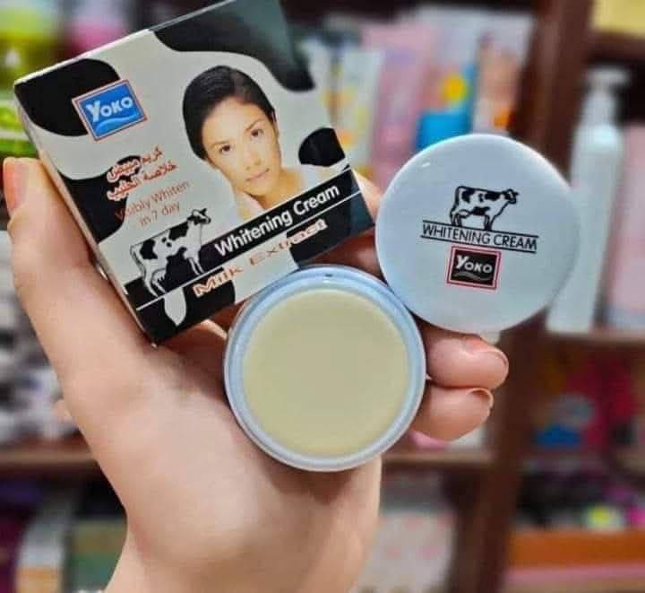 كريم تفتيح يوكو الحليب 🥰