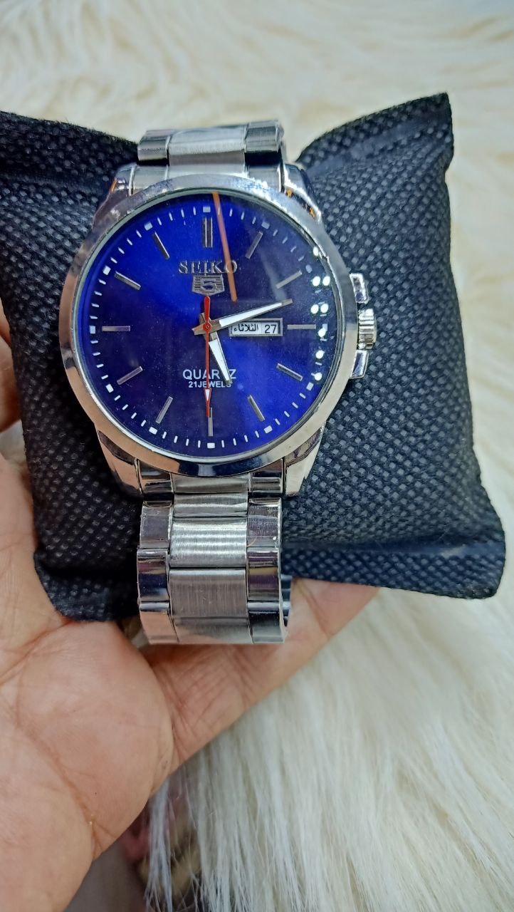 ساعه رجالى عقارب استانلس 150ج