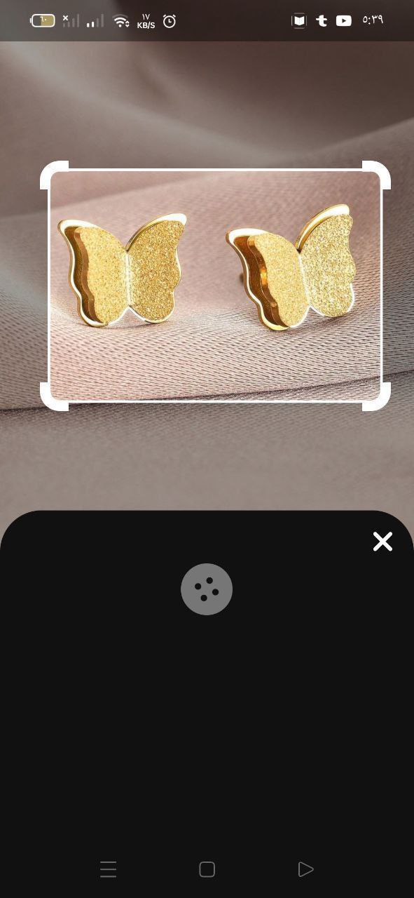 حلق فراشه 45ج