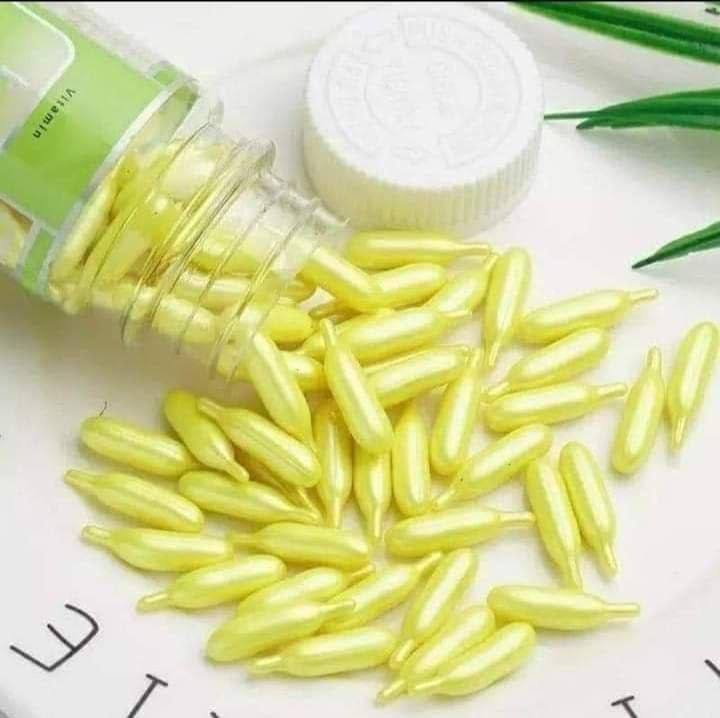 كبسولات كريمي..كبسولات فيتامين للبشره 😍😍😍.