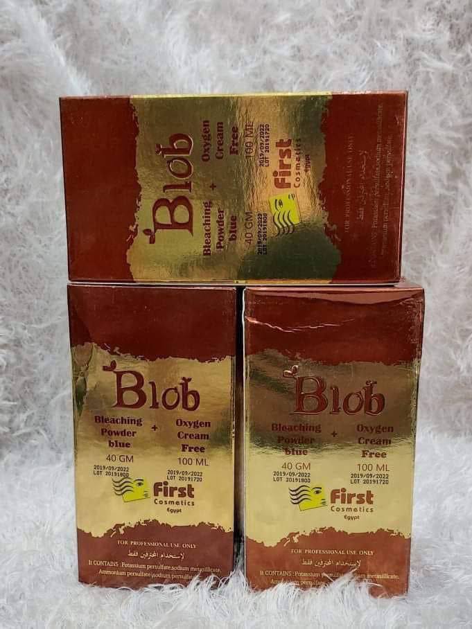 Blob بودره تشقير الشعر🌼